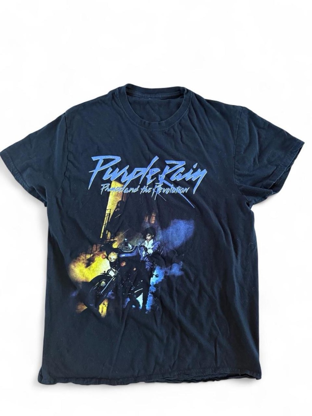 Men's Black 'Purple Rain' Prince Graphic Tee